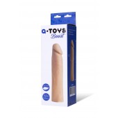 Реалистичная насадка с ярко выраженной головкой - 16,5 см. - A-toys - в Новосибирске купить с доставкой