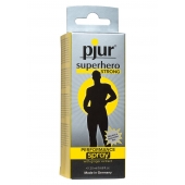 Спрей-пролонгатор длительного действия pjur SUPERHERO Strong Spray - 20 мл. - Pjur - купить с доставкой в Новосибирске