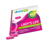 Возбуждающие капсулы Ladys Life - 14 капсул (0,35 гр.) - SuperCaps - купить с доставкой в Новосибирске
