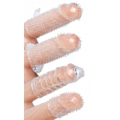 Набор из 4 насадок на член Pleasured Penis Enhancement Sleeve 4 Pack - XR Brands - в Новосибирске купить с доставкой