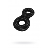 Чёрное эрекционное виброкольцо Eight - Bathmate - в Новосибирске купить с доставкой