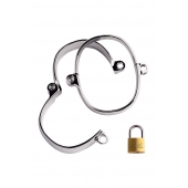 Металлические наручники на замке - ToyFa - купить с доставкой в Новосибирске