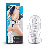 Прозрачный мастурбатор M for Men Hand Tool - Blush Novelties - в Новосибирске купить с доставкой