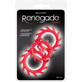 Набор из 3 красных эрекционных колец Renegade Gears - NS Novelties - в Новосибирске купить с доставкой