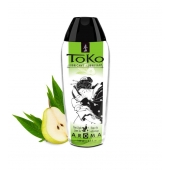 Интимный гель TOKO Pear   Exotic Green Tea с ароматом груши и зеленого чая - 165 мл. - Shunga - купить с доставкой в Новосибирске