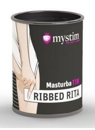 Компактный мастурбатор MasturbaTIN Ribbed Rita - MyStim - в Новосибирске купить с доставкой