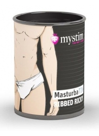 Компактный мастурбатор MasturbaTIN Ribbed Ricky - MyStim - в Новосибирске купить с доставкой
