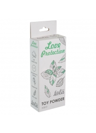 Пудра для игрушек Love Protection с ароматом мяты - 15 гр. - Lola Games - купить с доставкой в Новосибирске