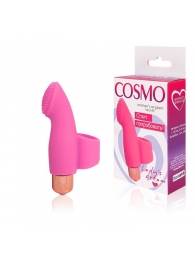 Розовый клиторальный стимулятор Cosmo - Cosmo