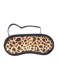 Леопардовая маска на резиночке - Notabu - купить с доставкой в Новосибирске