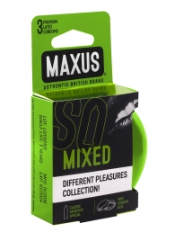 Презервативы в железном кейсе MAXUS Mixed - 3 шт. - Maxus - купить с доставкой в Новосибирске