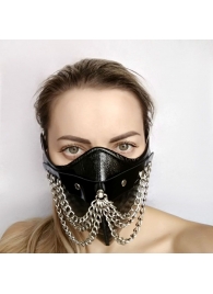 Чёрная маска на нижнюю часть лица  Шахерезада - Sitabella - купить с доставкой в Новосибирске