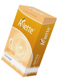 Презервативы Arlette Dotted с точечной текстурой - 6 шт. - Arlette - купить с доставкой в Новосибирске