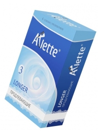 Презервативы Arlette Longer с продлевающим эффектом - 6 шт. - Arlette - купить с доставкой в Новосибирске