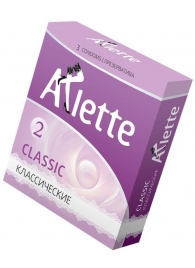 Классические презервативы Arlette Classic - 3 шт. - Arlette - купить с доставкой в Новосибирске