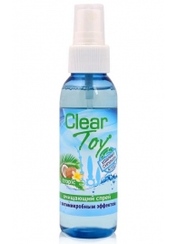 Очищающий спрей для игрушек CLEAR TOY Tropic - 100 мл. - Биоритм - купить с доставкой в Новосибирске