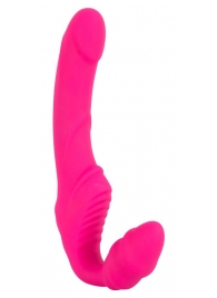 Розовый безремневой страпон с вибрацией - Orion - купить с доставкой #SOTBIT_REGIONS_UF_V_REGION_NAME#