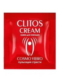 Пробник возбуждающего крема для женщин Clitos Cream - 1,5 гр. - Биоритм - купить с доставкой в Новосибирске