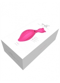 Розовый вакуумный стимулятор клитора Lip Love - Yuanse