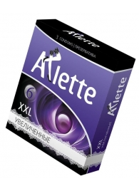 Презервативы Arlette XXL увеличенного размера - 3 шт. - Arlette - купить с доставкой в Новосибирске