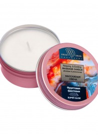 Массажная свеча  Фруктовая фантазия - БиоМед - купить с доставкой в Новосибирске
