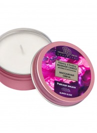 Массажная свеча  Райская вишня - БиоМед - купить с доставкой в Новосибирске