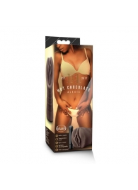 Коричневый мастурбатор-вагина Alexis - Blush Novelties - в Новосибирске купить с доставкой