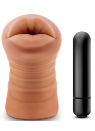 Кофейный мастурбатор-ротик Isabella - Blush Novelties - в Новосибирске купить с доставкой