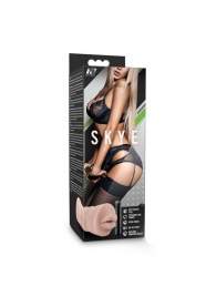 Телесный мастурбатор-ротик Skye - Blush Novelties - в Новосибирске купить с доставкой