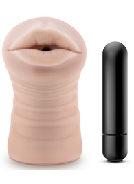 Телесный мастурбатор-ротик Skye - Blush Novelties - в Новосибирске купить с доставкой