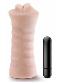 Телесный мастурбатор-ротик Angie - Blush Novelties - в Новосибирске купить с доставкой
