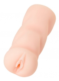 Телесный мастурбатор-вагина из реалистичного на ощупь материала - Toyfa Basic - в Новосибирске купить с доставкой