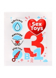 Гель-лубрикант на водной основе Sex Toys - 4 гр. - Биоритм - купить с доставкой в Новосибирске