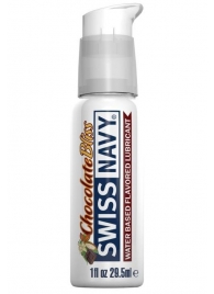 Лубрикант с ароматом шоколада Swiss Navy Chocolate Bliss Lube - 29,5 мл. - Swiss navy - купить с доставкой в Новосибирске