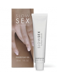 Гель для мастурбации с ароматом кокоса Slow Sex Finger Play Gel - 30 мл. - Bijoux Indiscrets - купить с доставкой в Новосибирске