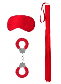 Красный набор для бондажа Introductory Bondage Kit №1 - Shots Media BV - купить с доставкой в Новосибирске