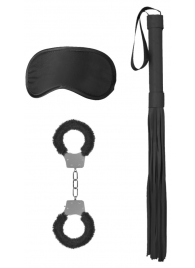 Черный набор для бондажа Introductory Bondage Kit №1 - Shots Media BV - купить с доставкой в Новосибирске
