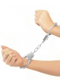 Наручники с ключами Official Handcuffs - Pipedream - купить с доставкой в Новосибирске