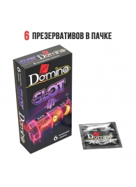 Ароматизированные презервативы DOMINO  Фруктовый слот  - 6 шт. - Domino - купить с доставкой в Новосибирске