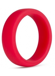 Красное эрекционное кольцо Silicone Go Pro Cock Ring - Blush Novelties - в Новосибирске купить с доставкой