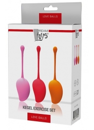 Набор из 3 вагинальных шариков KEGEL EXERCISE SET - Dream Toys