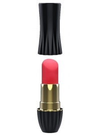 Клиторальный стимулятор-помада LIPSTICK - 9,3 см. - Dream Toys - купить с доставкой в Новосибирске