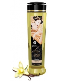 Массажное масло с ароматом ванили Desire - 240 мл. - Shunga - купить с доставкой в Новосибирске