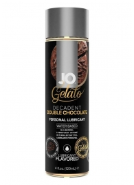 Лубрикант с ароматом шоколада JO GELATO DECADENT DOUBLE CHOCOLATE - 120 мл. - System JO - купить с доставкой в Новосибирске