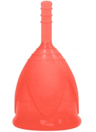 Красная менструальная чаша размера S - Тюльпан - купить с доставкой в Новосибирске