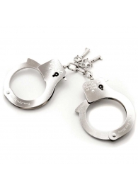 Металлические наручники Metal Handcuffs - Fifty Shades of Grey - купить с доставкой в Новосибирске