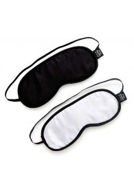Набор из двух масок на глаза Soft Blindfold Twin Pack - Fifty Shades of Grey - купить с доставкой в Новосибирске