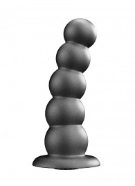 Черная насадка-плаг на харнесс PLATINUM 9 - 24 см. - LOVETOY (А-Полимер) - купить с доставкой в Новосибирске