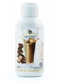 Интимный гель-смазка JUICY FRUIT с ароматом молочного шоколада - 100 мл. - БиоМед - купить с доставкой в Новосибирске
