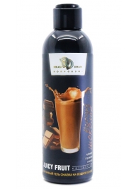 Интимный гель-смазка JUICY FRUIT с ароматом молочного шоколада - 200 мл. - БиоМед - купить с доставкой в Новосибирске